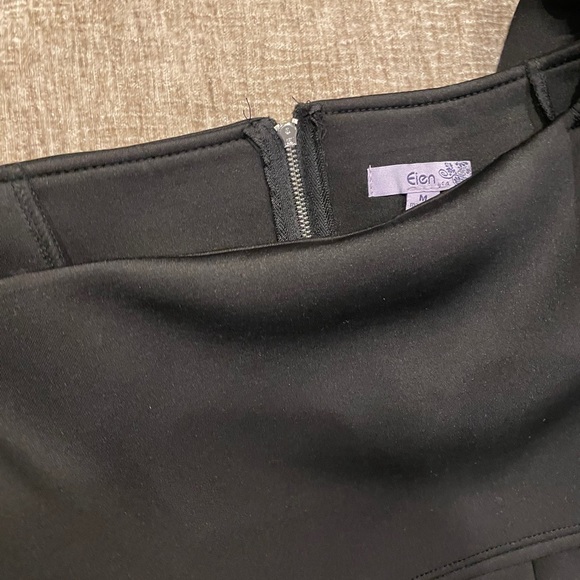 Item#2: Extravagant Black Peplum Dress - Picture 3 of 3